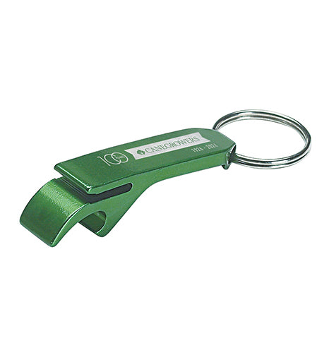 Bottle opener keyring - CANEGROWERS commemorative 100-year bottle opener